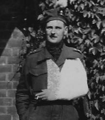 Franc Tilly wounded in Italy