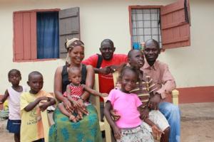 One of 65 ethiopian families resettled