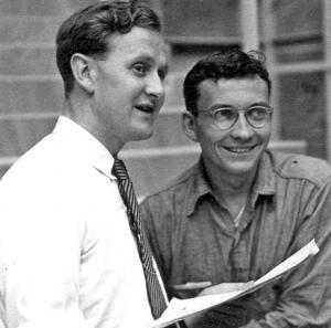 Sound engineer Jack Dickson and Jarvis Harriman